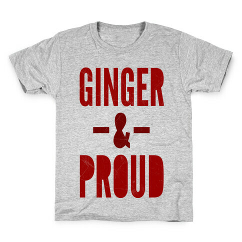 Ginger & Proud Kids T-Shirt