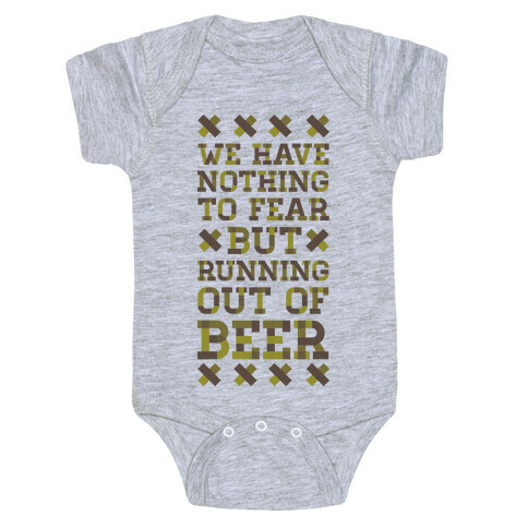 Beer Fear Baby One-Piece