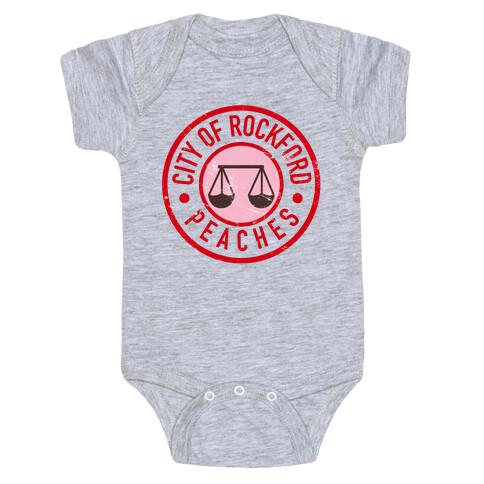City Of Rockford Peaches Baby One-Piece