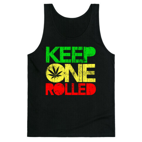 Keep One Rolled Tank Top