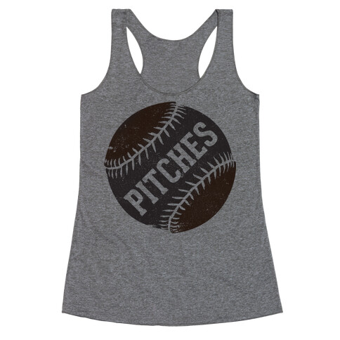 Best Pitches (Pitches) Racerback Tank Top