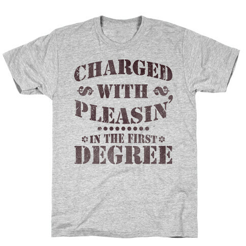 Charged with Pleasin T-Shirt