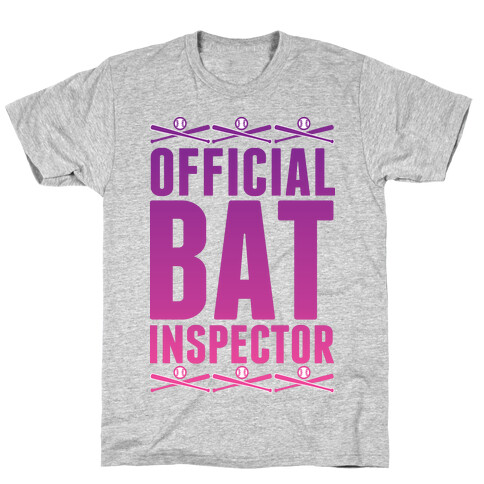 Official Bat Inspector  T-Shirt