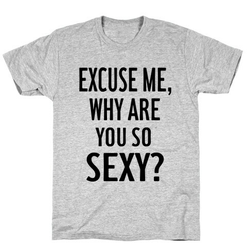 Excuse Me, Why are You So Sexy? T-Shirt
