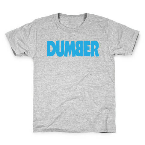 Dumber (Couples) Kids T-Shirt