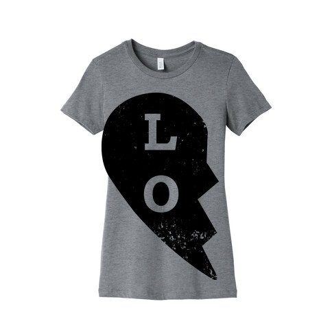 Love "Lo" Couples Shirt Womens T-Shirt