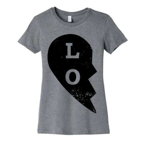 Love "Lo" Couples Shirt Womens T-Shirt