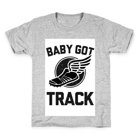 Baby Got Track (Dark) Kids T-Shirt