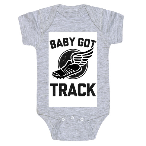 Baby Got Track (Dark) Baby One-Piece