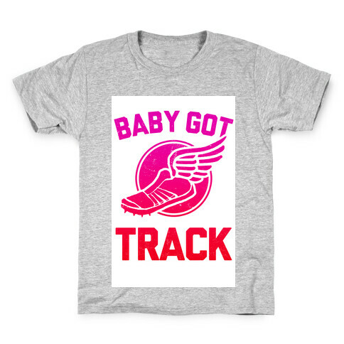 Baby Got Track (v-neck) Kids T-Shirt