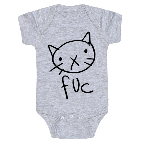 Cat Shirt Baby One-Piece