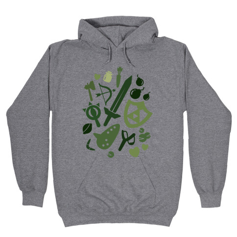 Link's Inventory Hooded Sweatshirt