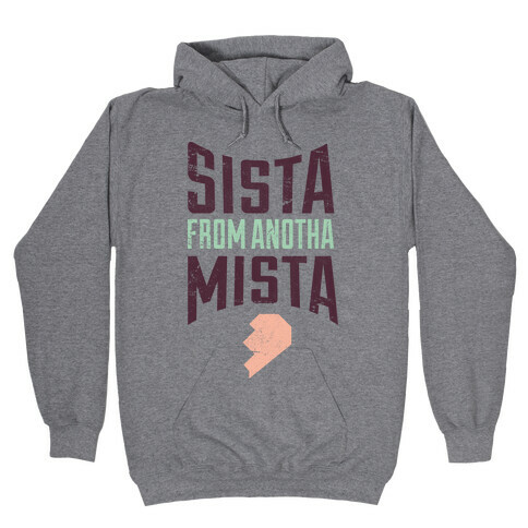 Sister From Another Mister 2 Hooded Sweatshirt