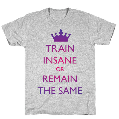 Train Insane or Remain the Same T-Shirt