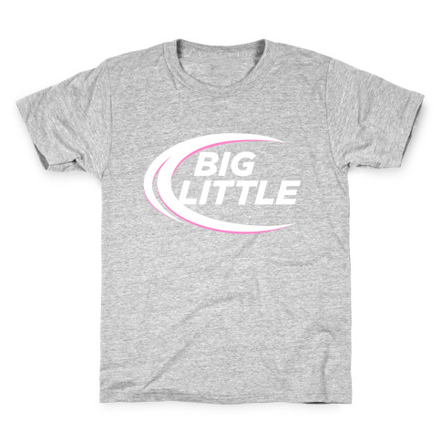 Big Little (Beer Parody Dark) Kids T-Shirt