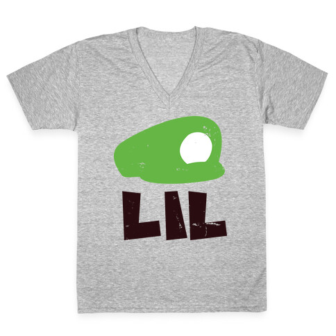 Super Bro Lil (Baseball Tee) V-Neck Tee Shirt