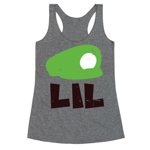 Super Bro Lil (Baseball Tee) Racerback Tank Top