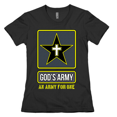 God's Army Womens T-Shirt