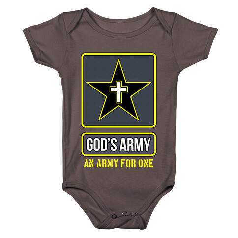 God's Army Baby One-Piece