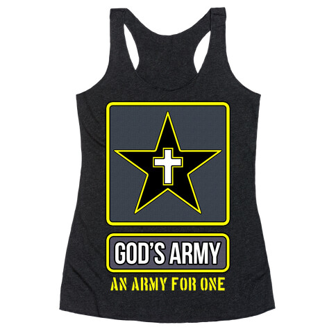 God's Army Racerback Tank Top