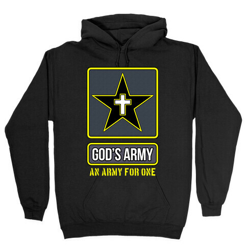 God's Army Hooded Sweatshirt