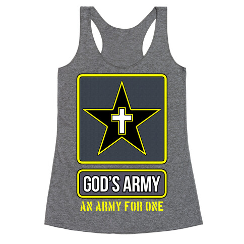 God's Army Racerback Tank Top