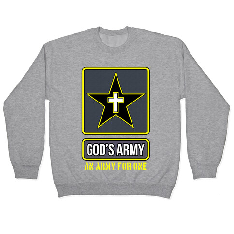 God's Army Pullover