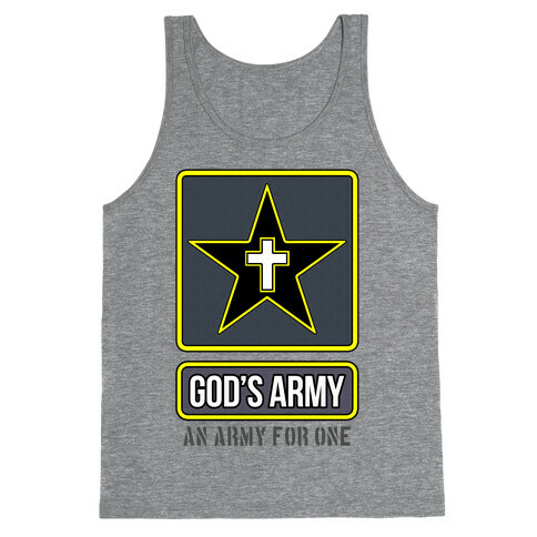 God's Army Tank Top