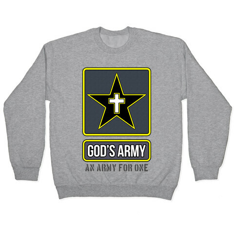 God's Army Pullover