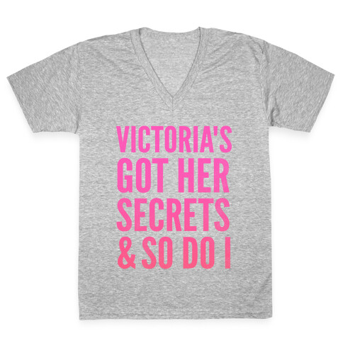 Victoria's Secrets (Tank) V-Neck Tee Shirt