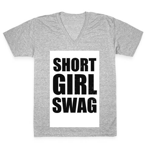 Short Girl Swag (vintage) V-Neck Tee Shirt