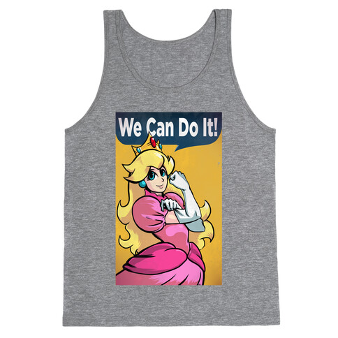 We Can Do It- Princess Peach Tank Top