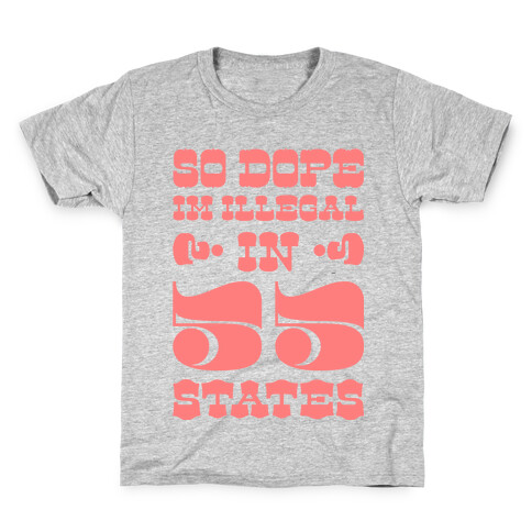 So Dope (pink) Kids T-Shirt