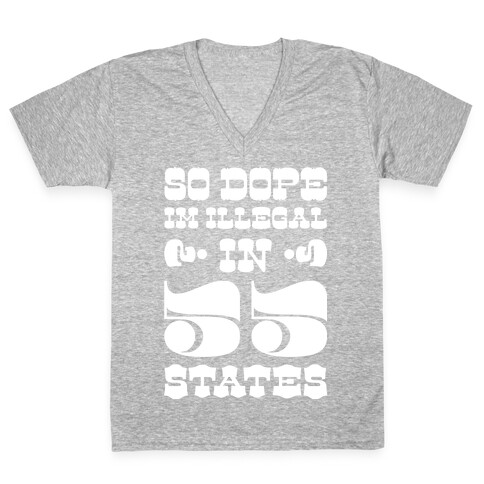 So Dope V-Neck Tee Shirt