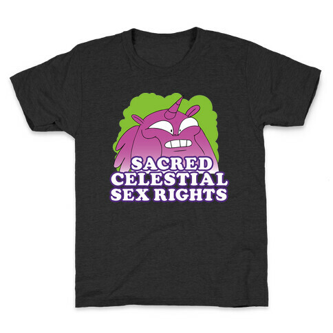 Sacred Celestial Sex Rights (Unicorn Farts) Official Gear Kids T-Shirt