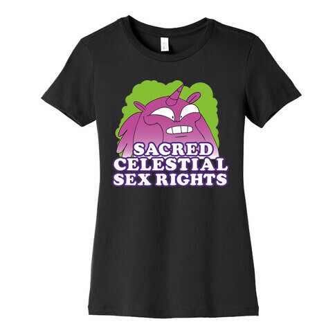 Sacred Celestial Sex Rights (Unicorn Farts) Official Gear Womens T-Shirt