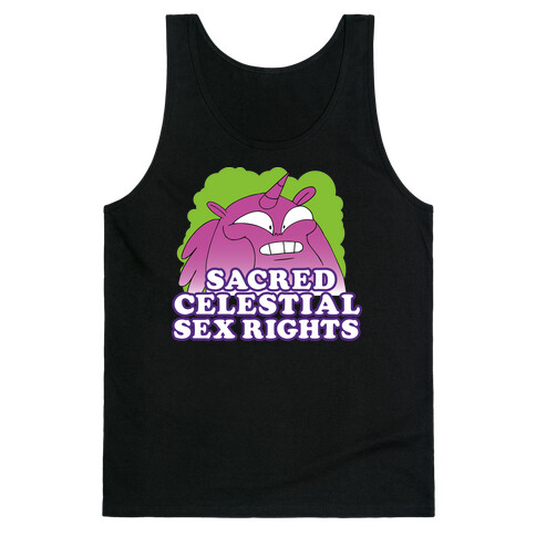Sacred Celestial Sex Rights (Unicorn Farts) Official Gear Tank Top