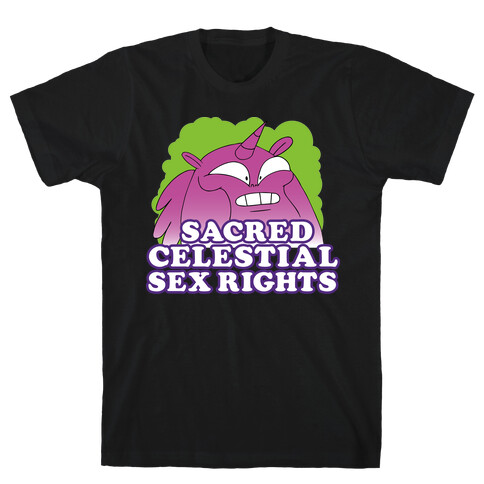 Sacred Celestial Sex Rights (Unicorn Farts) Official Gear T-Shirt