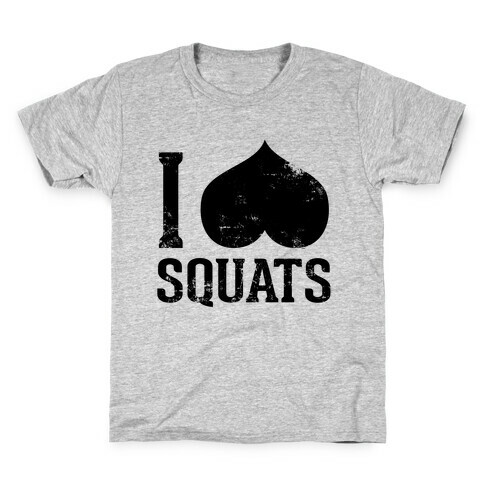 Squats (Tank) Kids T-Shirt