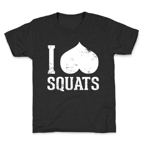 Squats (Dark Tank) Kids T-Shirt