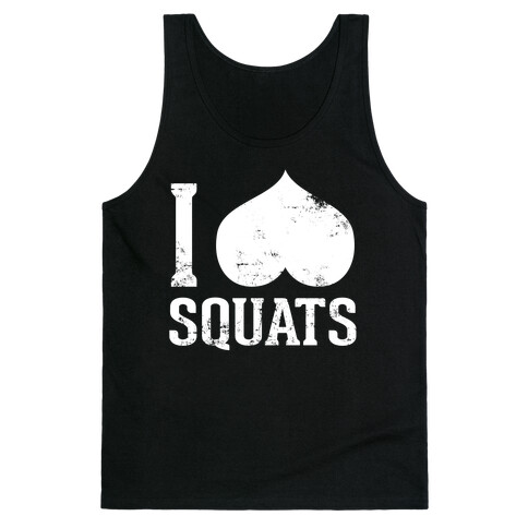 Squats (Dark Tank) Tank Top