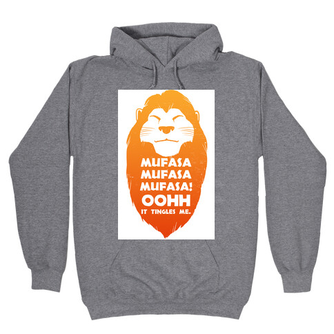 Mufasa Mufasa Mufasa! (baseball tee) Hooded Sweatshirt