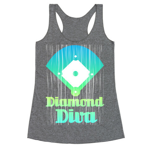 Diamond Diva Racerback Tank Top