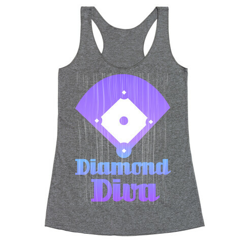 Diamond Diva Racerback Tank Top