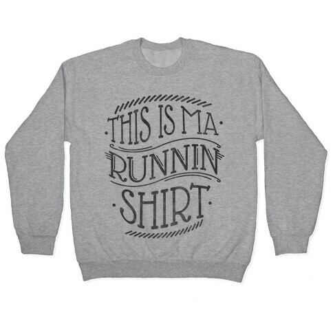 Running Shirt (Grey) Pullover