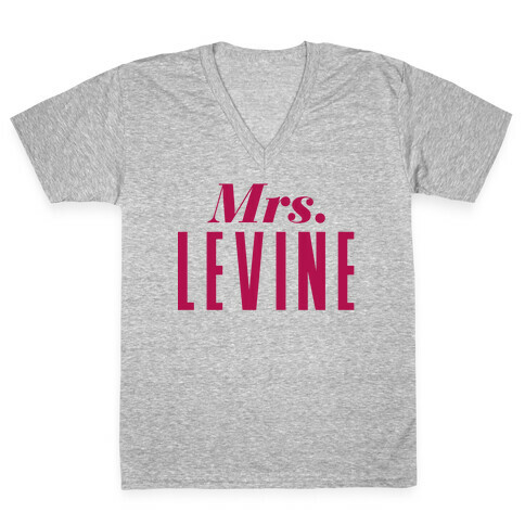 Mrs. Levine V-Neck Tee Shirt