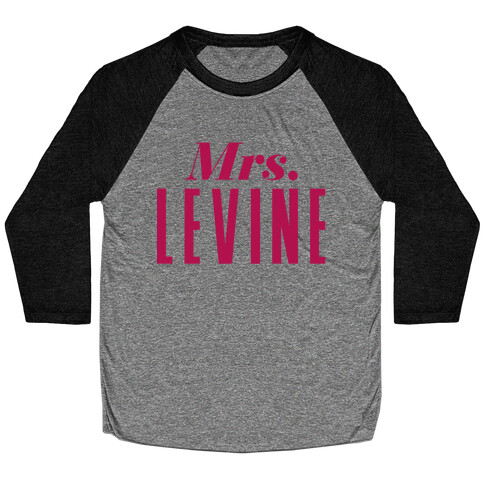 Mrs. Levine Baseball Tee