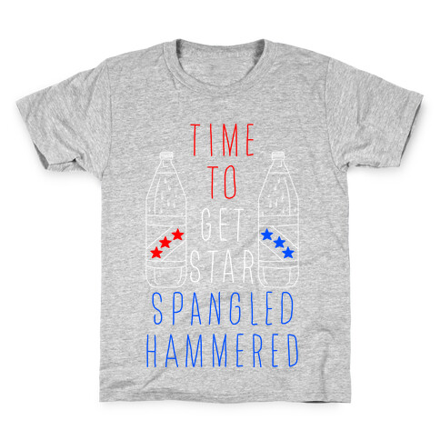 Time To Get Star Spangled Hammered (Forty Edition) Kids T-Shirt