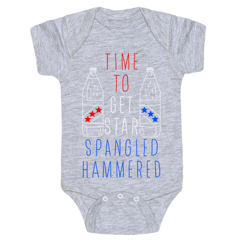 Time To Get Star Spangled Hammered (Forty Edition) Baby One-Piece