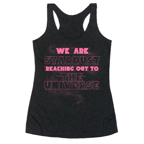 Stardust (Pink) Racerback Tank Top